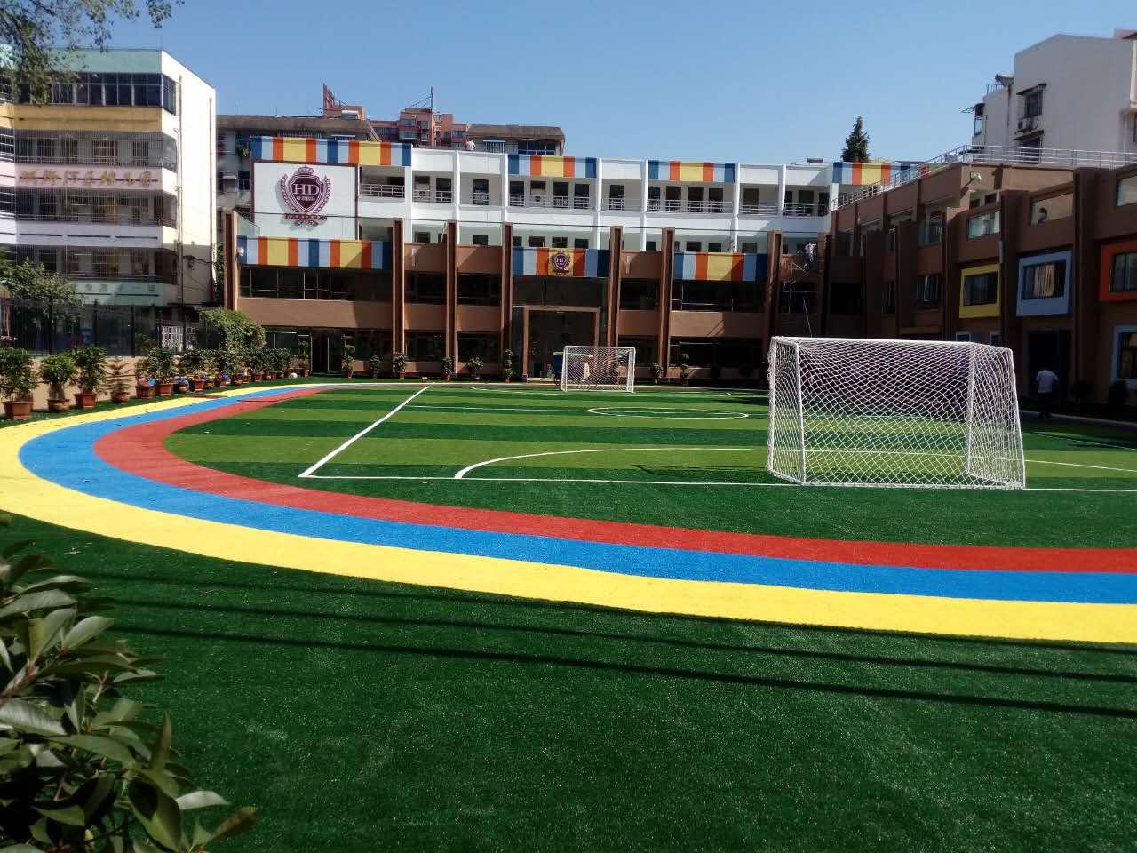 哈敦國際學校足球場人造草皮